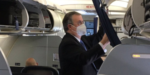 Clouthier, Ebrard y López-Gatell llegan a Washington para Cumbre de Líderes