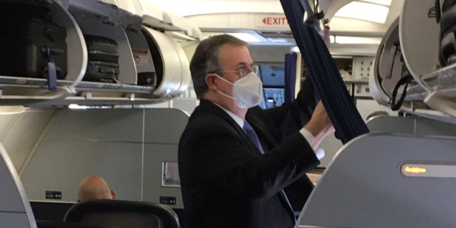 Clouthier, Ebrard y López-Gatell llegan a Washington para Cumbre de Líderes