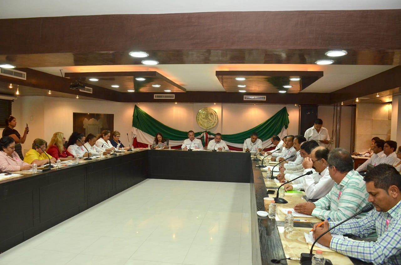 Asignan comisiones de trabajo a Cabildo de Ciudad Madero