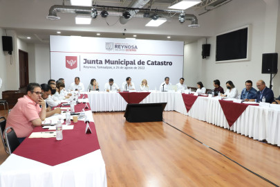 Convocó Junta Municipal de Catastro a Cámaras y organismos civiles a reunión de trabajo 
