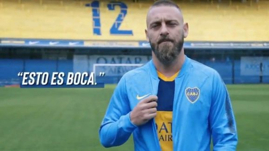 Daniele De Rossi nuevo jugador de Boca Juniors
