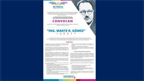 Entregará Alcaldesa Medalla al Mérito Ciudadano "Ing. Marte R Gómez" 