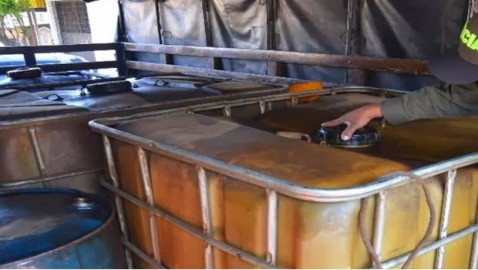 Decomisan en Chihuahua 2 mil litros de combustible 
