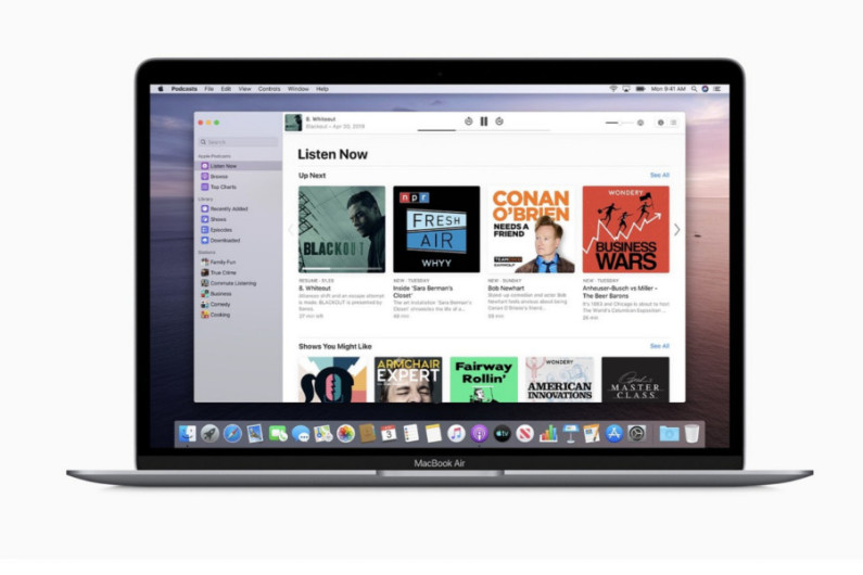 Apple anuncia el fin de iTunes en MacOS