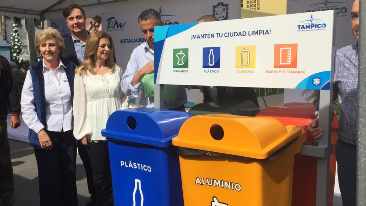 Instalarán en Tampico 8 módulos para reclasificar la basura