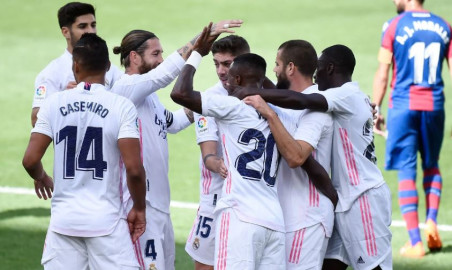  Real Madrid se lleva los 3 puntos en su visita al Levante
