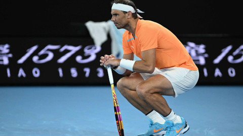 Rafael Nadal se despide del Abierto de Australia 2023