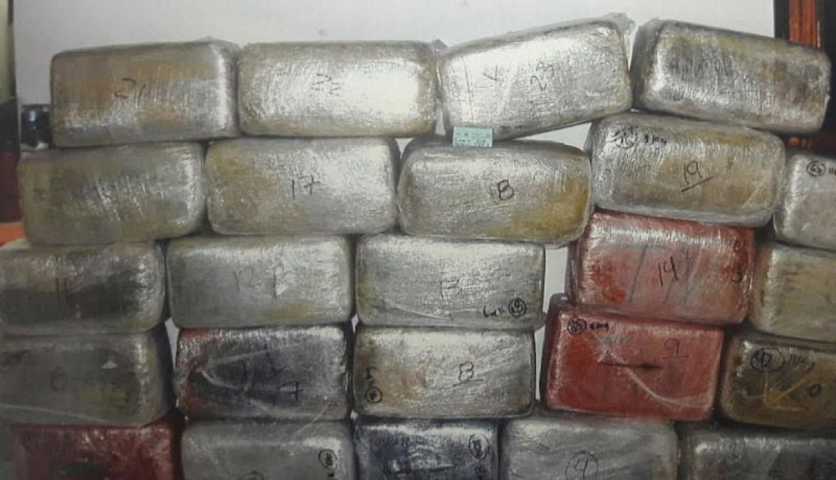 Decomisan en Argentina 2.2 toneladas de marihuana