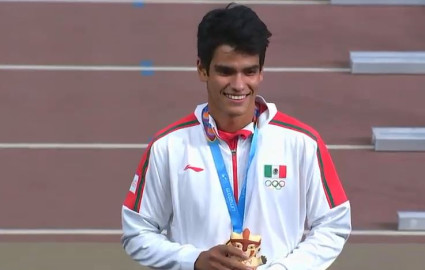  Oro para México en la prueba de los mil 500 metros