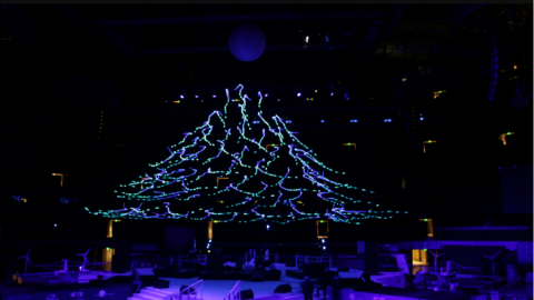 El “Intel Drone Light Show”, un espectáculo digno de admirar