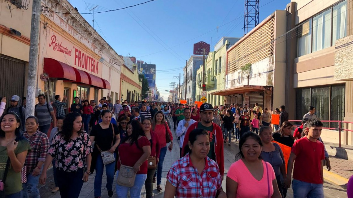 Obreros de Matamoros se van a huelga 