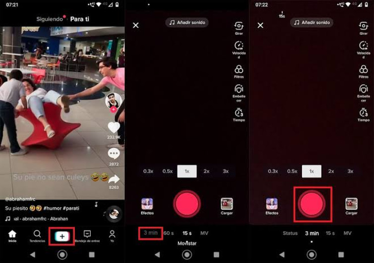 Se podrán subir videos de hasta 3 minutos en TikTok
