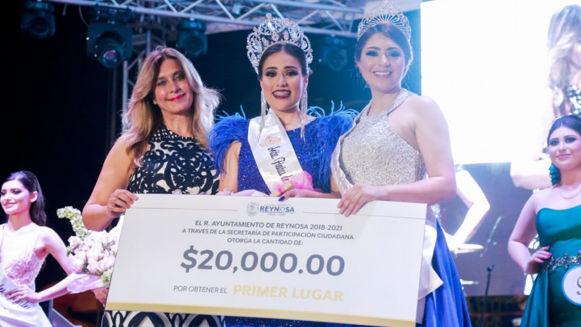 Coronan a Reina del 270 Aniversario de Reynosa