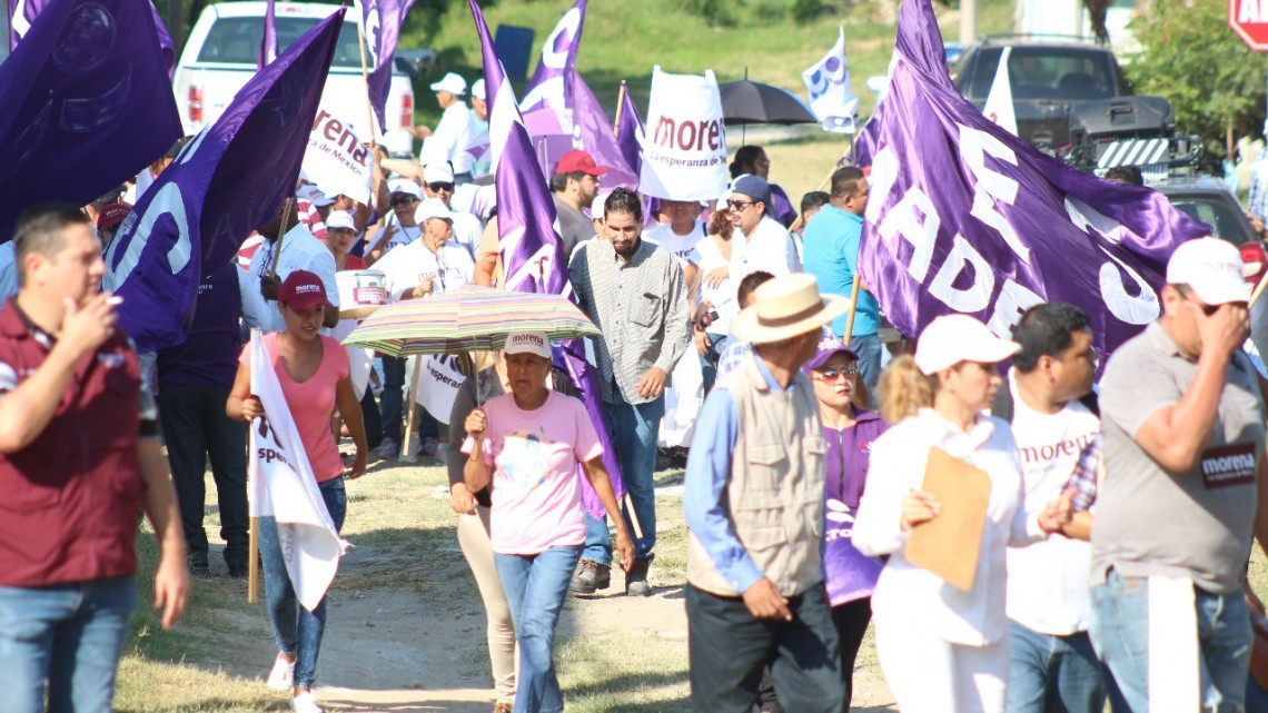 Vecinos de la revolución verde respalda proyecto de Morena
