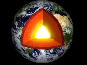 Núcleo interno de la Tierra es sólido