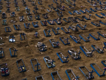 Brasil llega 115 mil 309 decesos