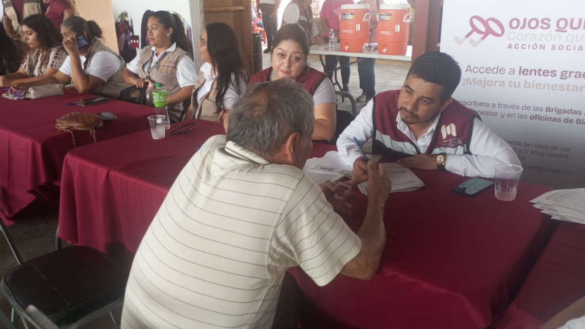 Más de 2,200 personas beneficiadas con campaña oftalmológica en Matamoros