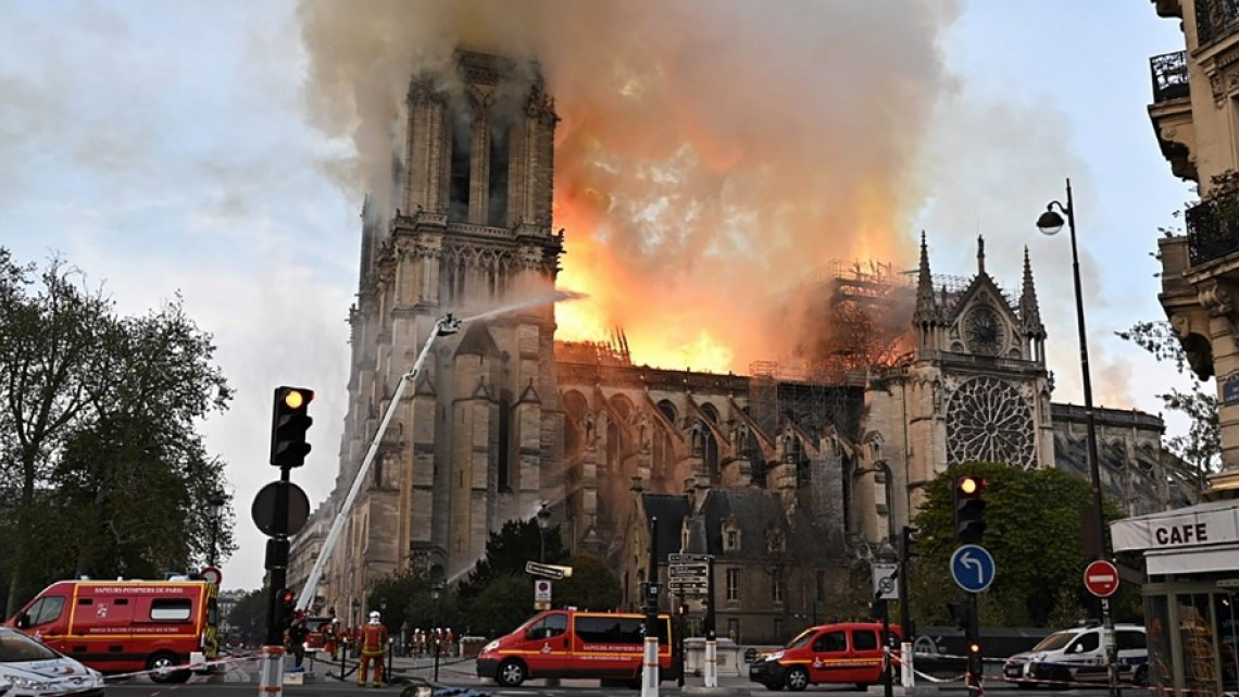 Hoy se cumple un año del incendio en la Catedral de Notre Dame
