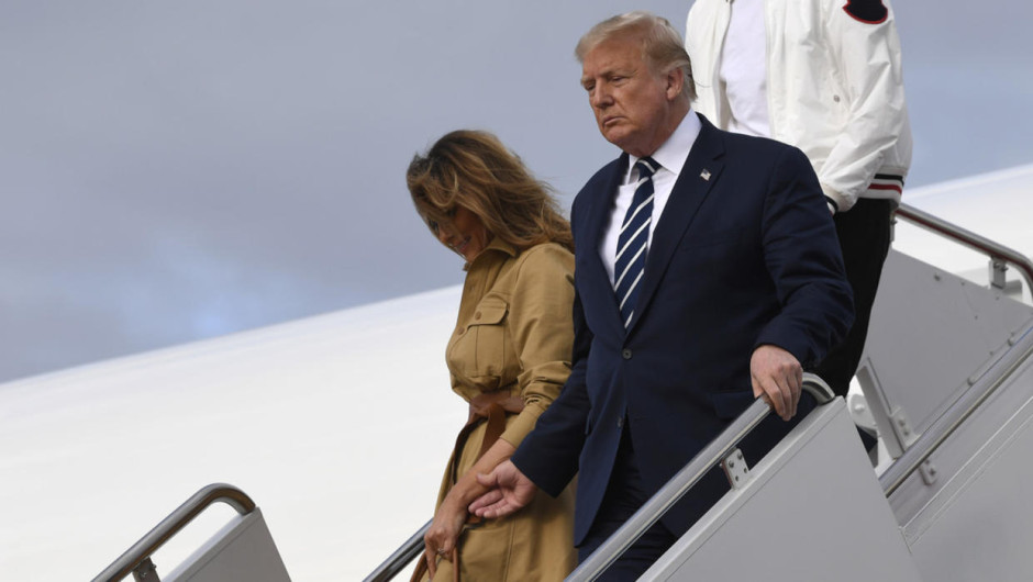 ¿Melania vuelve a desairar a Trump?