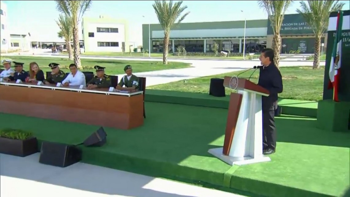 Inauguran 11ª Brigada de Policía Militar y Unidad Habitacional Militar