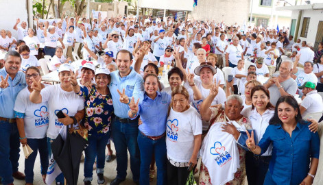 Respalda dirigente nacional del PAN Marko Cortes a Karla Mar