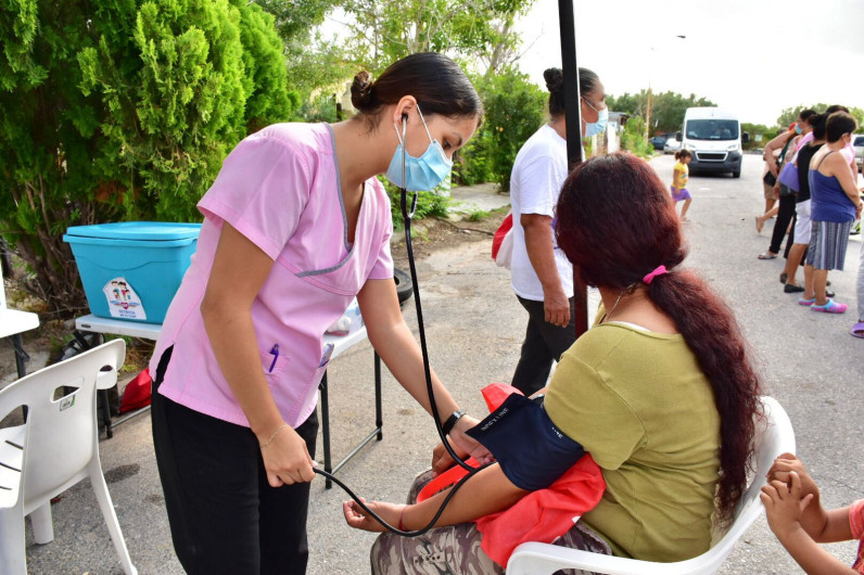 DIF Reynosa en Tu Casa” llegó a las Colonias San Valentín y Ampliación San Valentín con diversos beneficios