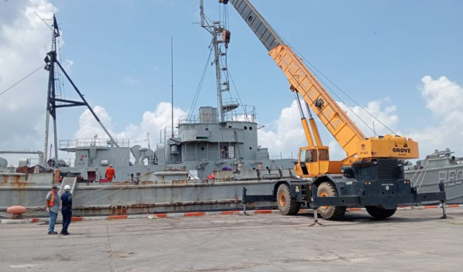 Continúan avances en el proyecto del Sistema Arrecifal Artificial de Tamaulipas