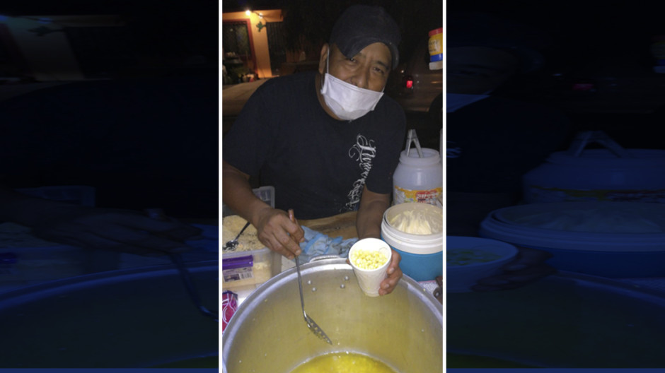 Vendedores ambulantes se protegen para seguir laborando