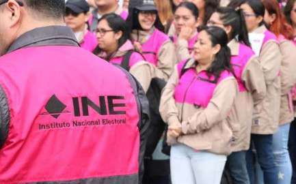 INE busca suplir 800 vacantes de capacitadores electorales 