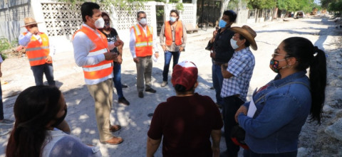 Supervisa Alcalde de Matamoros nuevas obras en colonias populares 