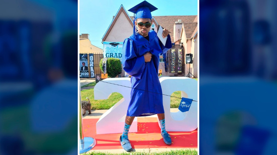 COVID-19 no arruinó su fiesta de graduación