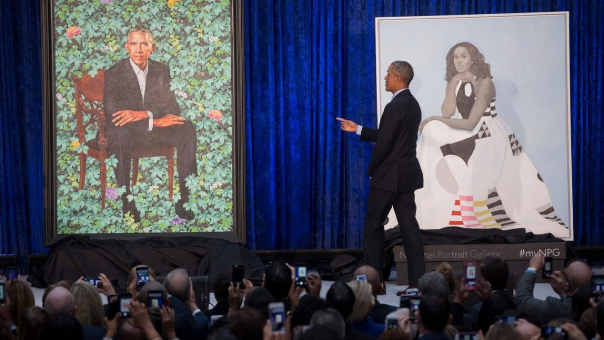 Los nuevos retratos de Barack y Michelle Obama
