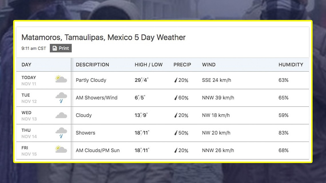 Este martes llega la primera tormenta invernal a Tamaulipas 