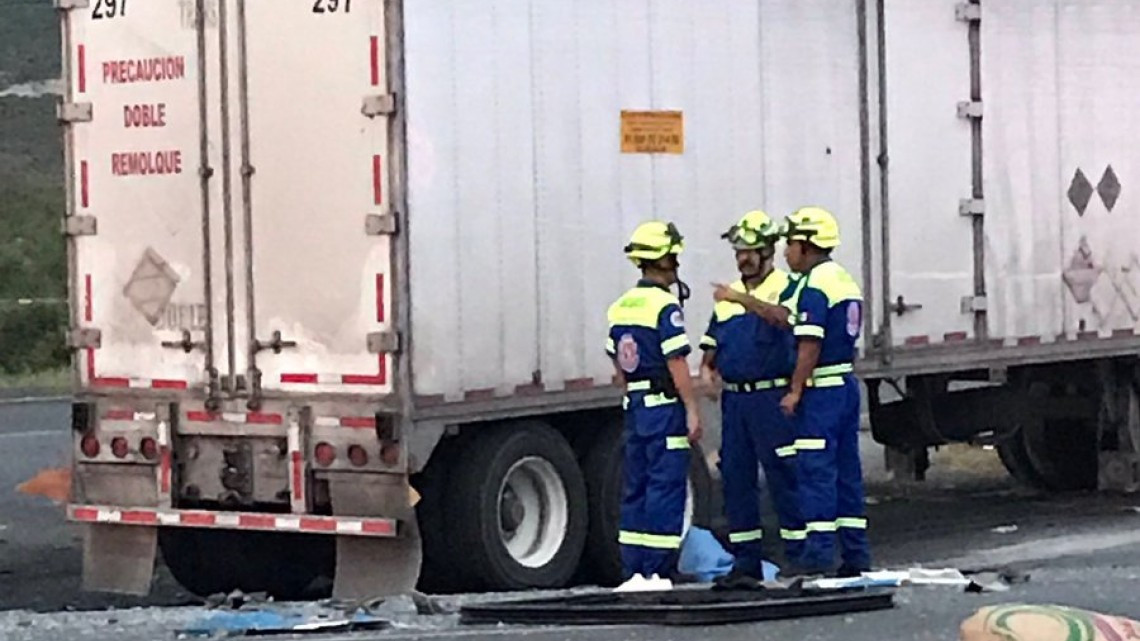 Registran choque en Nuevo León