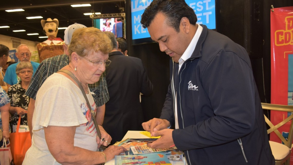 Promueve Tamaulipas sus destinos turísticos en Expo Winter Texan 2020