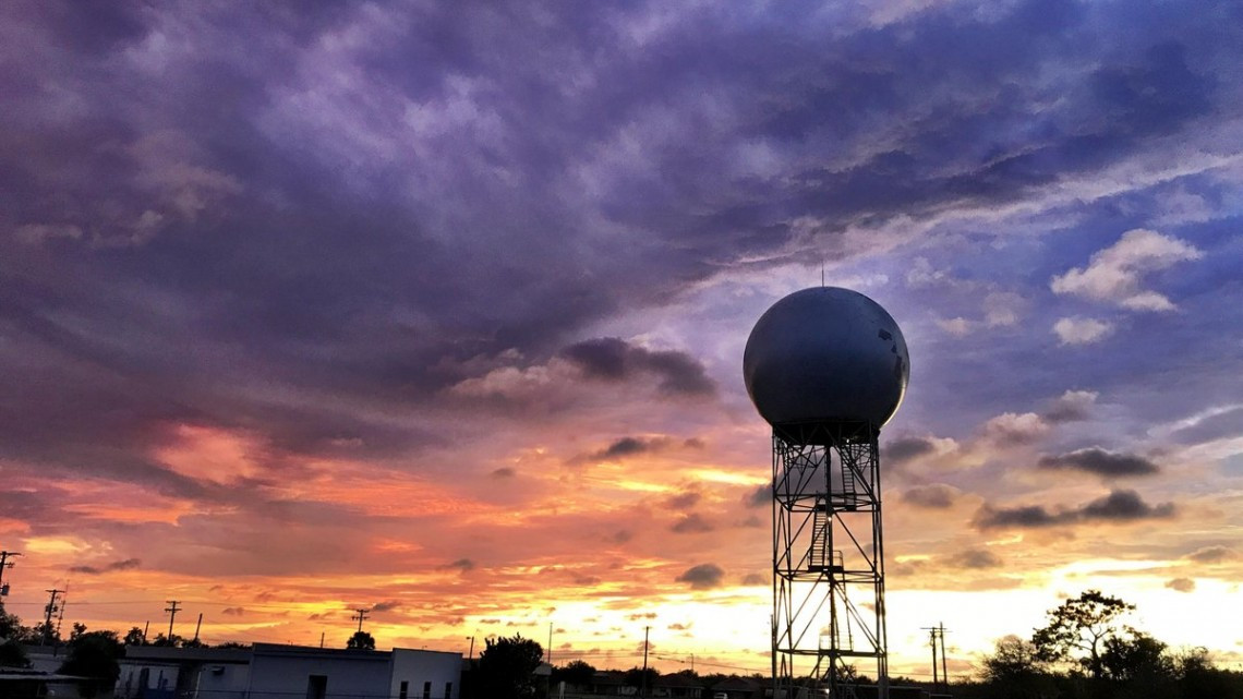 El atardecer antes de Irma