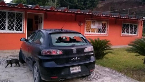 Balean domicilio de un candidato a la presidencia en Puebla