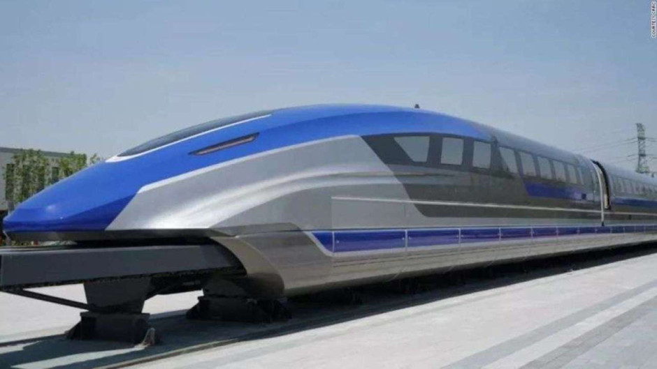 Presenta China tren bala flotante que alcanzaría los 600 km/h