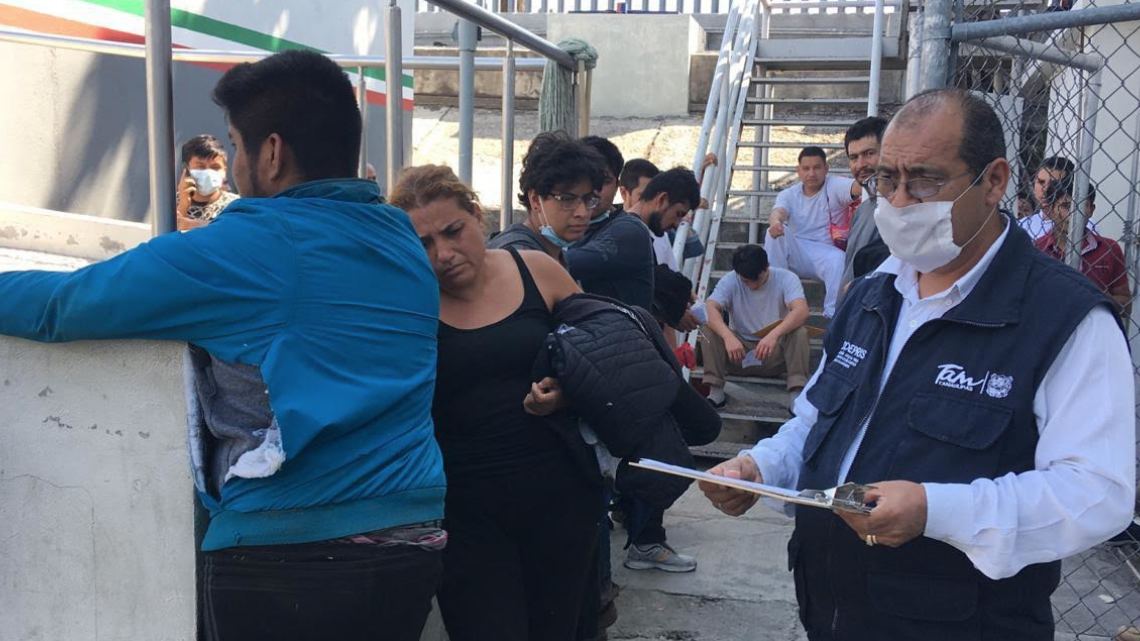 Fortalece Tamaulipas filtros sanitarios contra COVID-19 en módulos de recepción de repatriados
