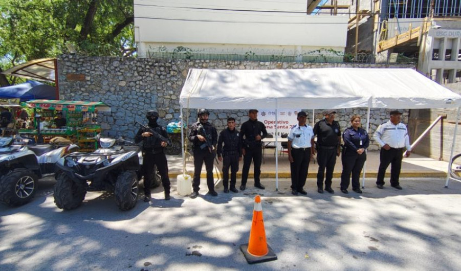 Participa Guardia Estatal en Centros de Mandos de Apoyo Ciudadano Turísticos
