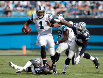 Con gran defensiva vence Panteras a Vaqueros en semana uno de la NFL