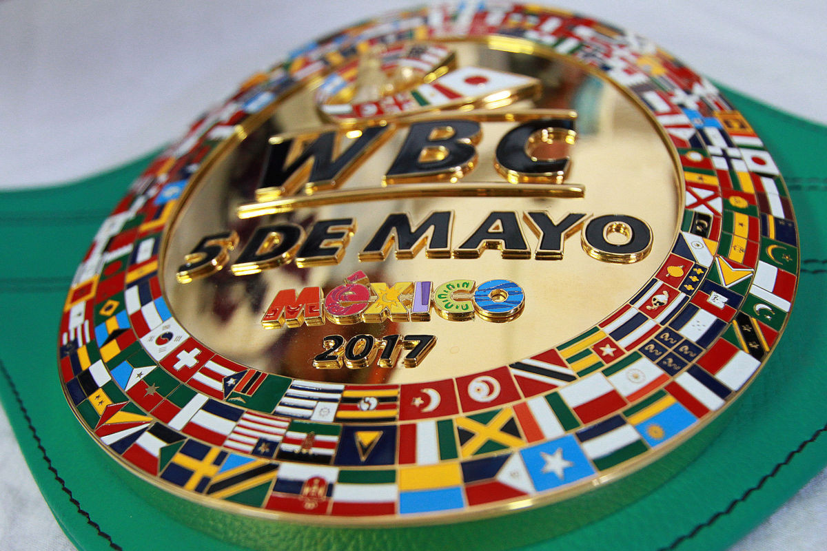 Una obra de arte el cinturón para 'Canelo' o Chávez Jr.