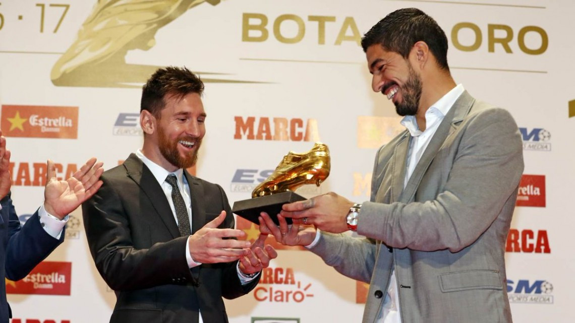 Messi recibe la cuarta Bota de Oro de su carrera