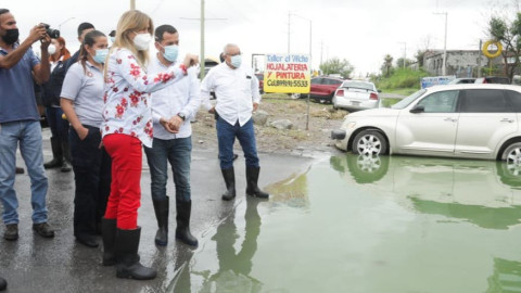 Limpia Municipio rejillas y pluviales, prevalece posibilidad de lluvias 