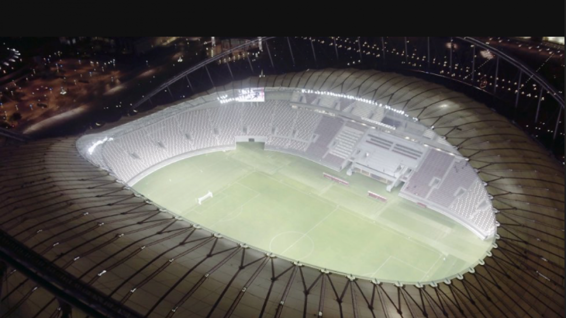 El primer estadio listo para Qatar 2022