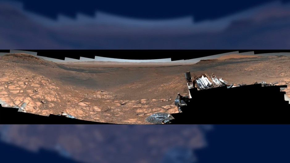 Curiosity comparte imagen 360° de Marte