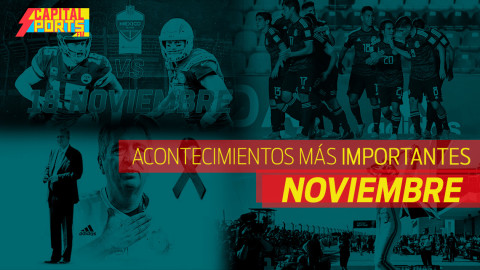 Recuento de lo más importante en el deporte en el mes de noviembre