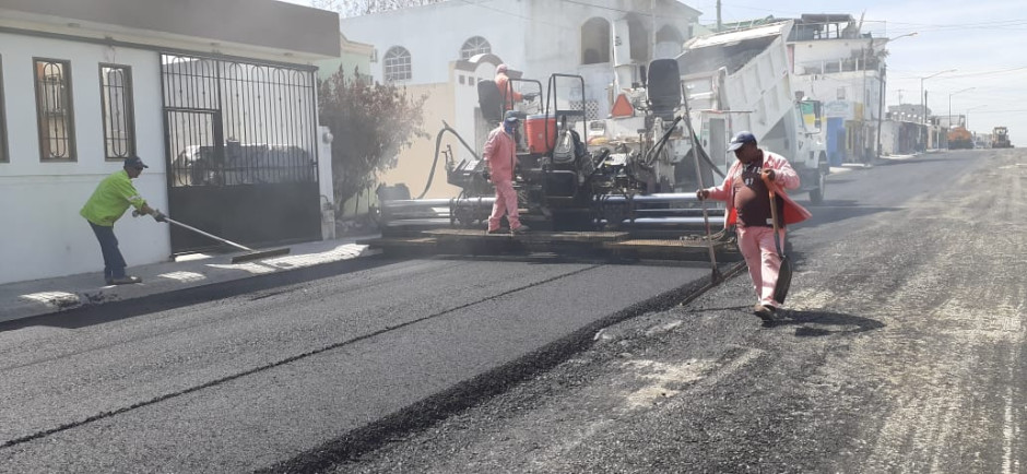 En marcha rehabilitación de calle del Fraccionamiento Puerta del Sol 