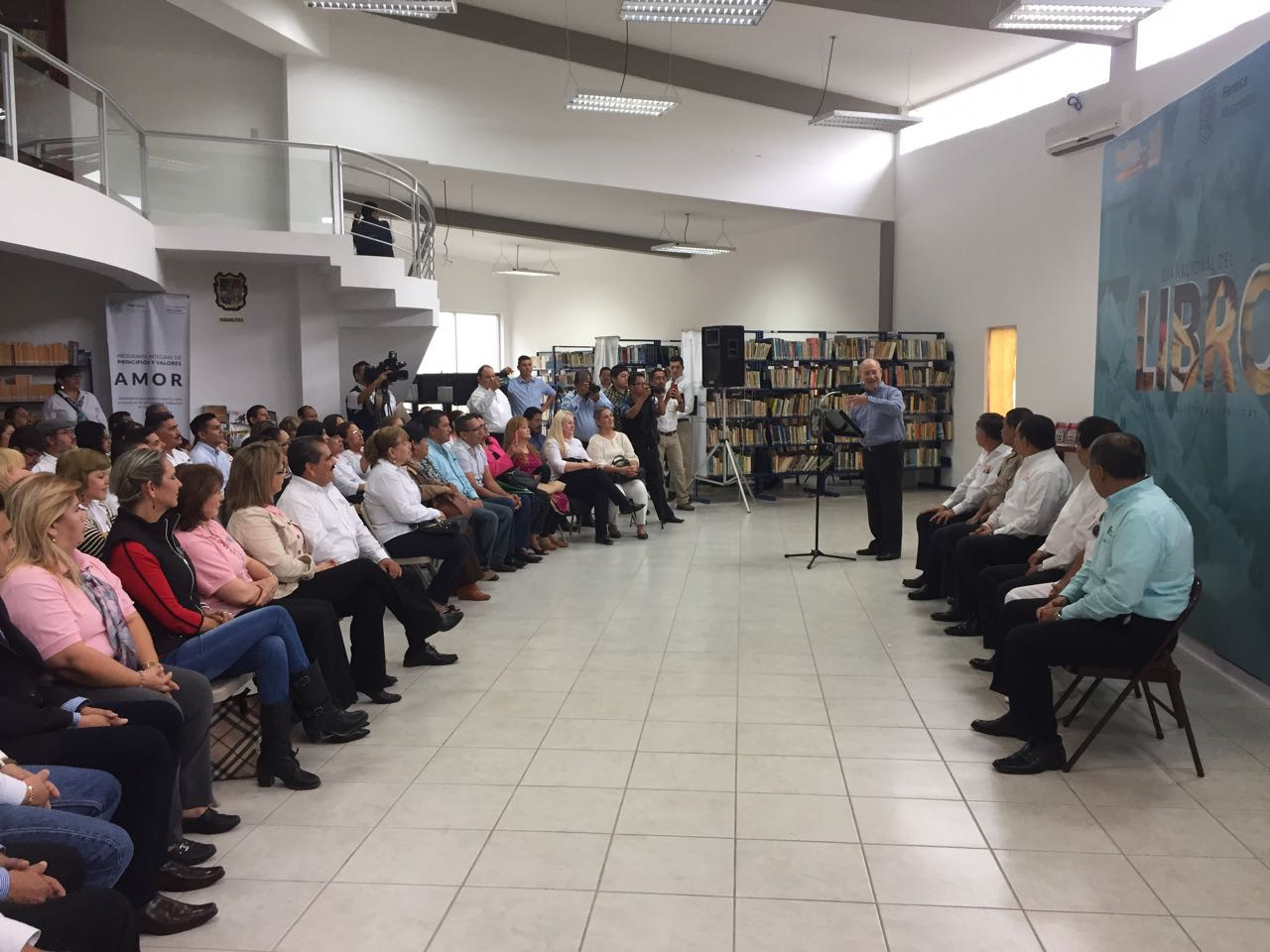 Conmemoran el "Día Nacional del Libro" en Matamoros