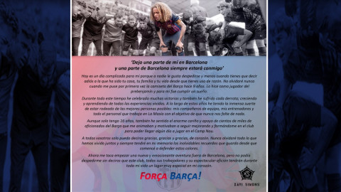  Xavi Simons deja el Barcelona 